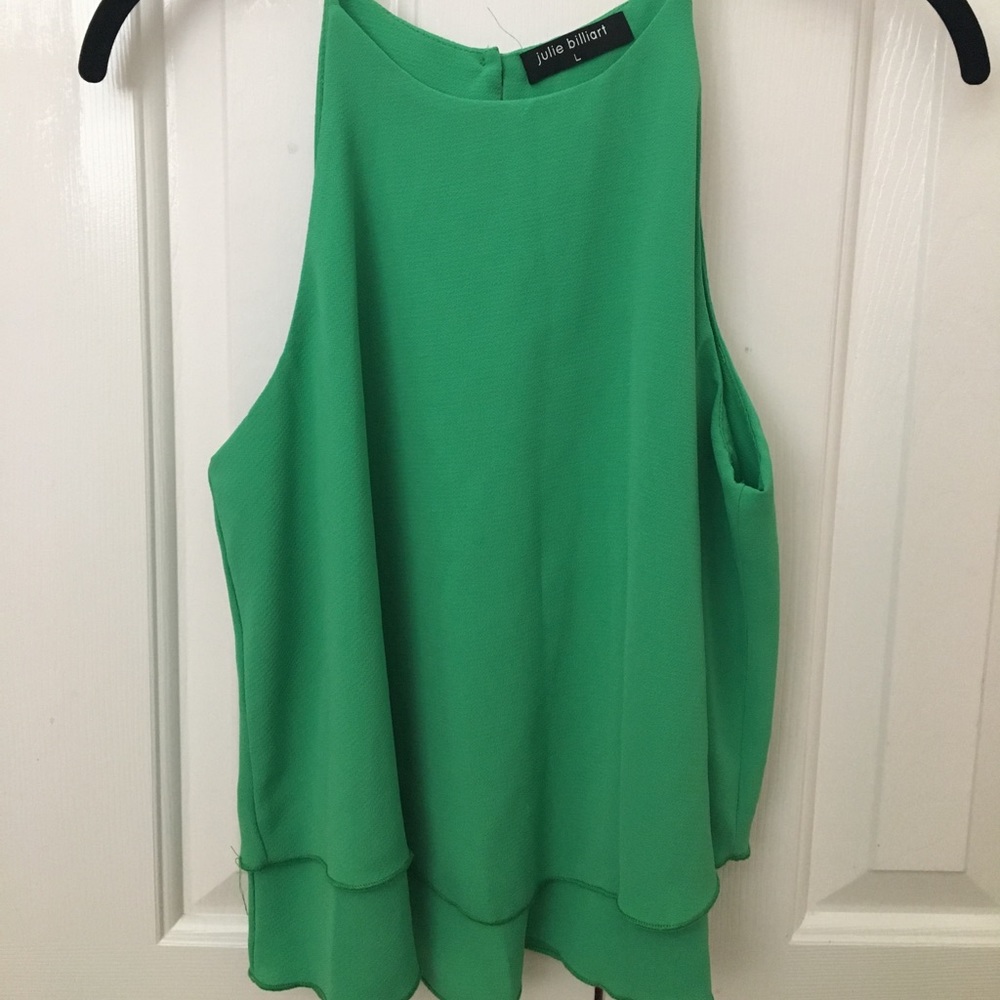 Julie Billiart high cut flowy tank top